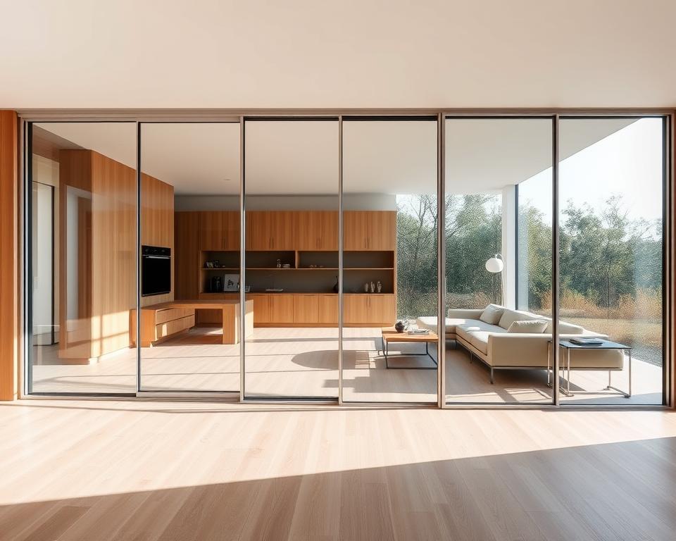 Goedkope glazen schuifwanden