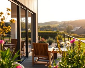 glazen schuifwanden buiten voor veranda in Limburg en Heerlen