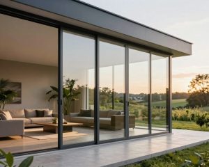 glazen schuifwand Limburg Tessenderlo